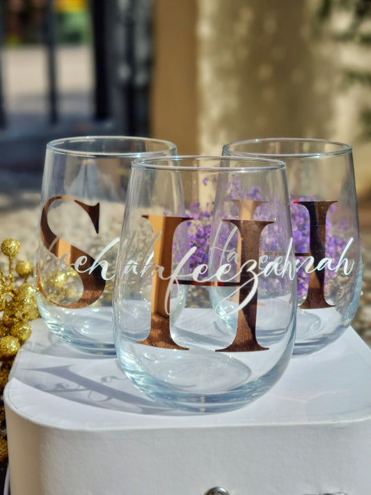 Personalized Name Glasses â Custom Drinkware for Every Occasion
