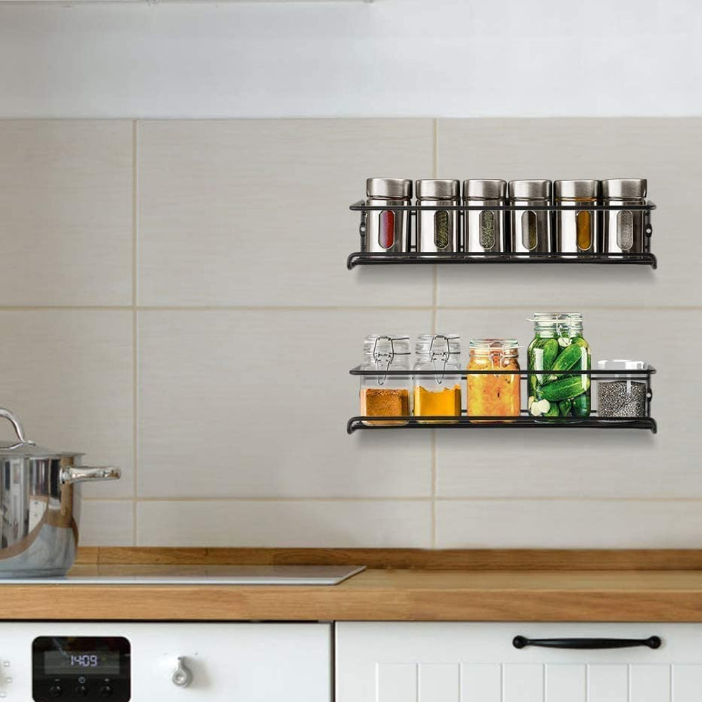 STORFEX 4 Pack Spice Rack Organizer for Cabinet or Wall Mount - The Grand Bazaar of Australia