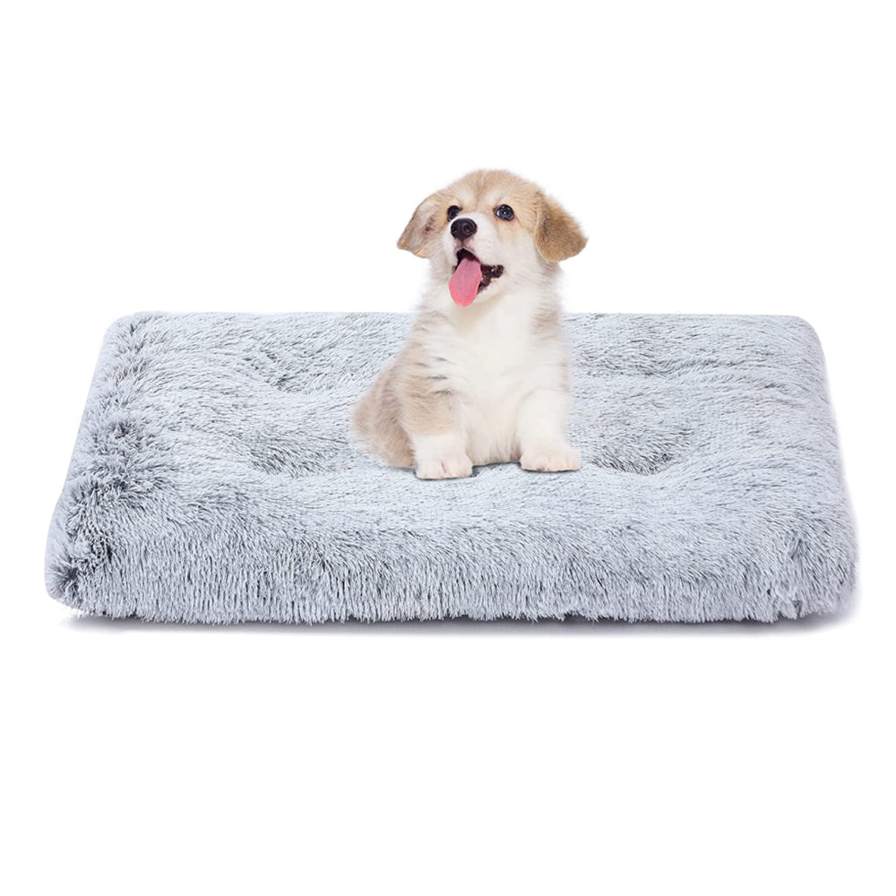 PETSWOL Plush and Cozy Pet Mat for Ultimate Comfort and Warmth-Light Grey - The Grand Bazaar of Australia