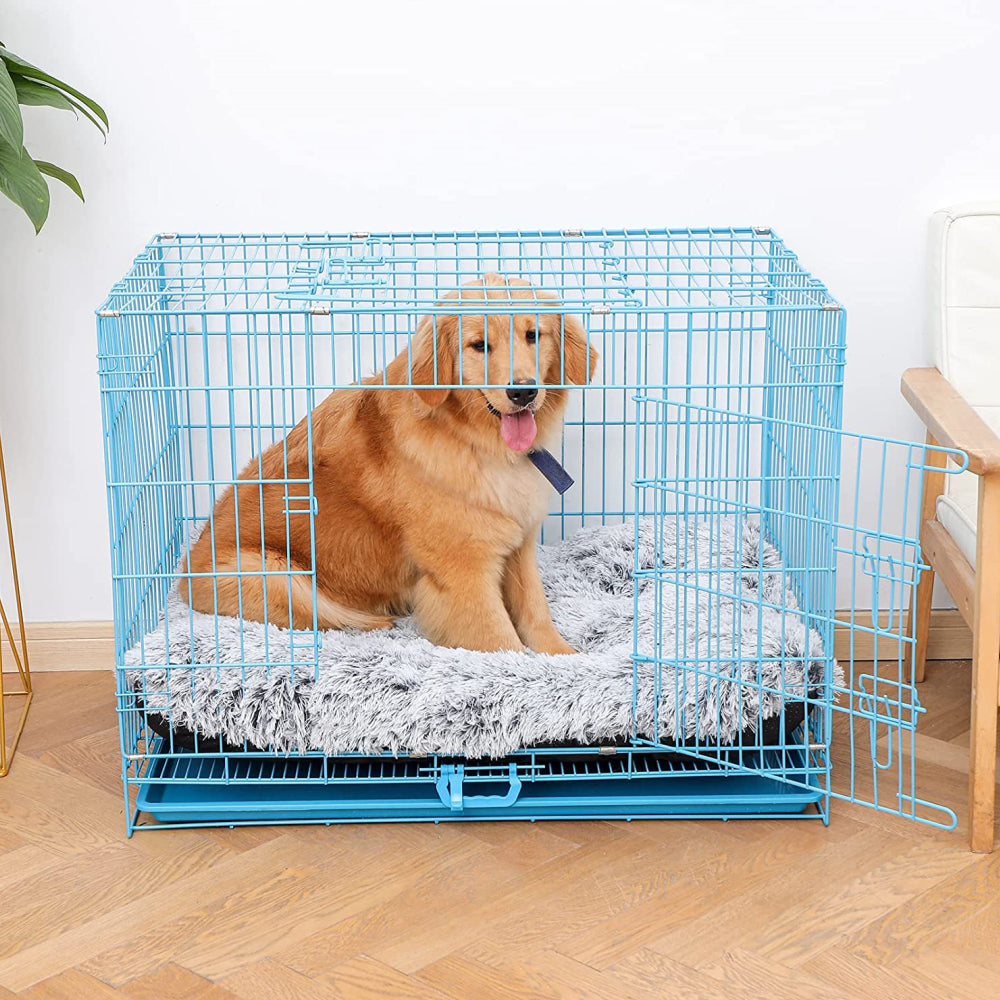 PETSWOL Plush and Cozy Pet Mat for Ultimate Comfort and Warmth-Light Grey - The Grand Bazaar of Australia