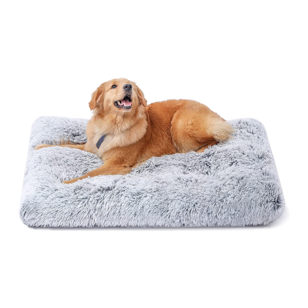 PETSWOL Plush and Cozy Pet Mat for Ultimate Comfort and Warmth-Light Grey - The Grand Bazaar of Australia