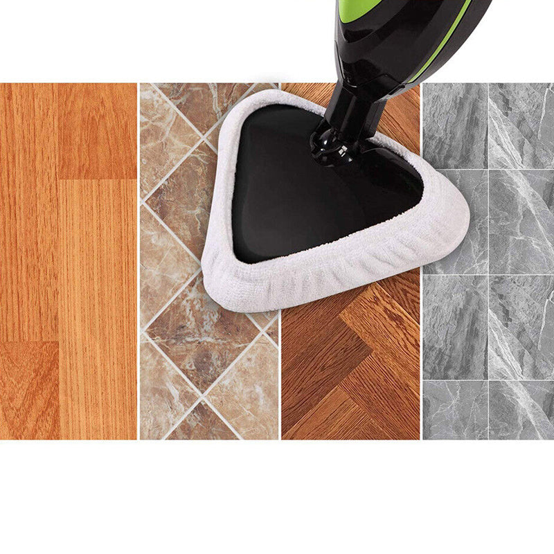 Pack of 6 Replacement Washable and Reusable Triangle Steam Mop Pads - The Grand Bazaar of Australia