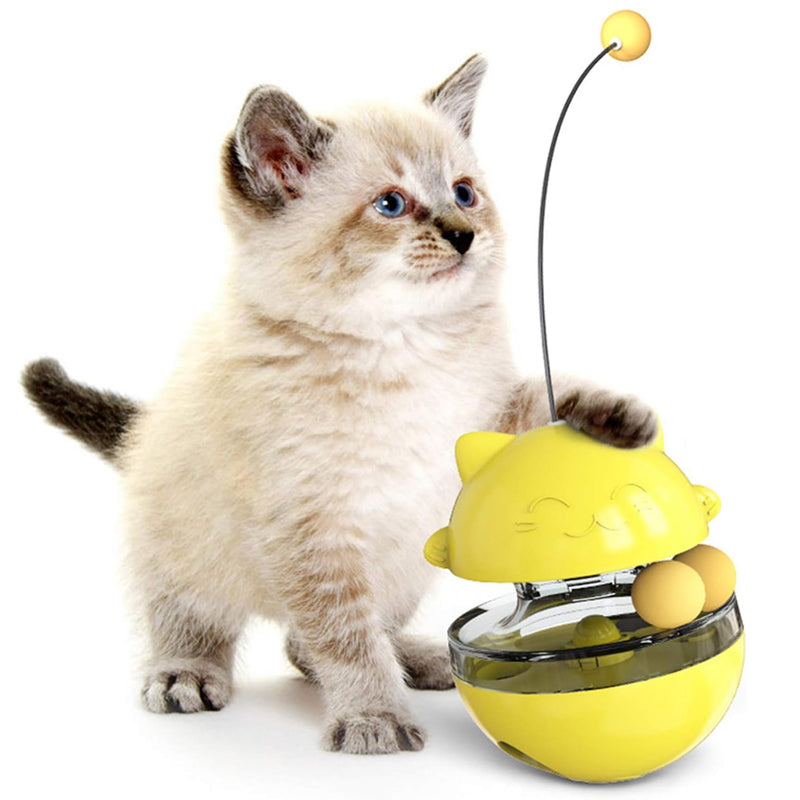 Interactive Cat Tumbler Treat and Food Dispenser Slow Feeder with Ball - The Grand Bazaar of Australia