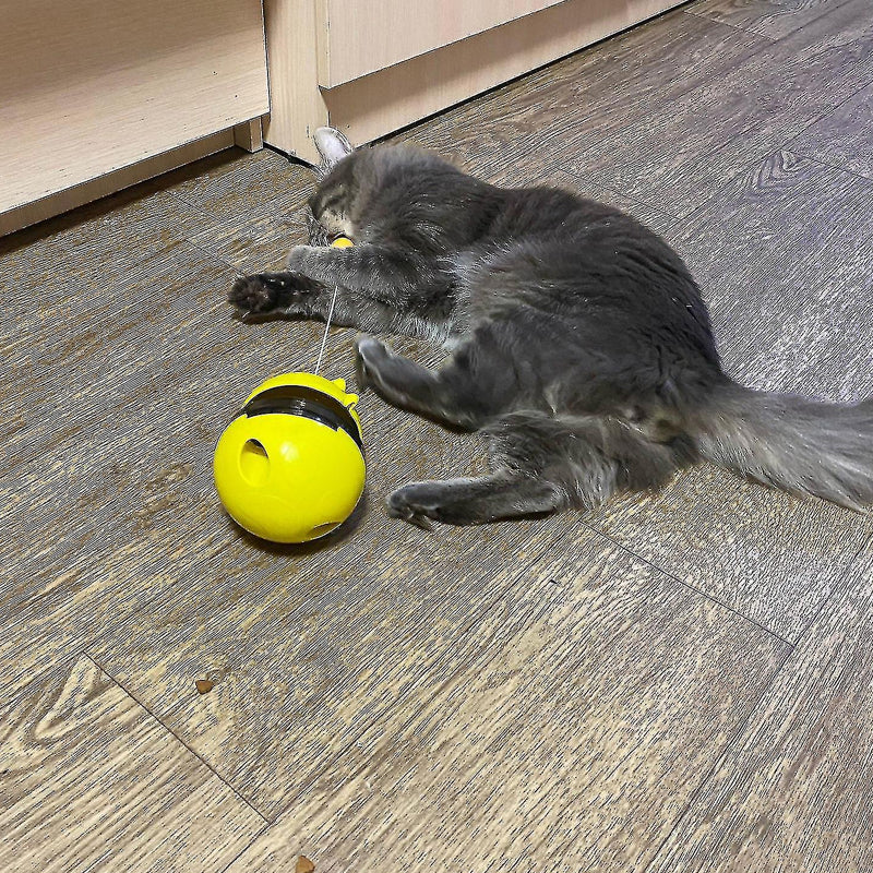 Interactive Cat Tumbler Treat and Food Dispenser Slow Feeder with Ball - The Grand Bazaar of Australia