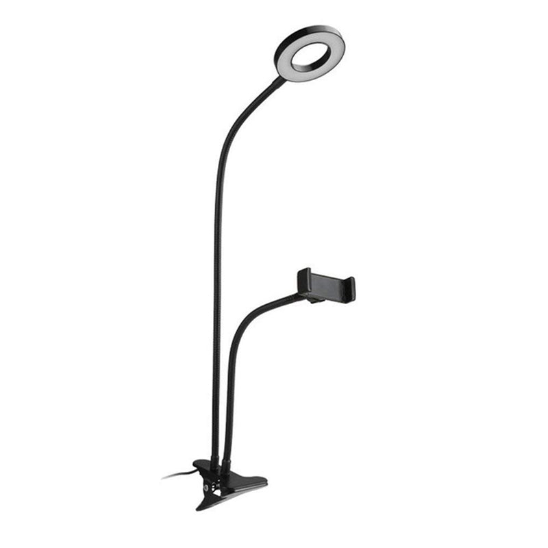 Flexible Clip-on Photography Selfie Ring Light with Adjustable Brightness - The Grand Bazaar of Australia
