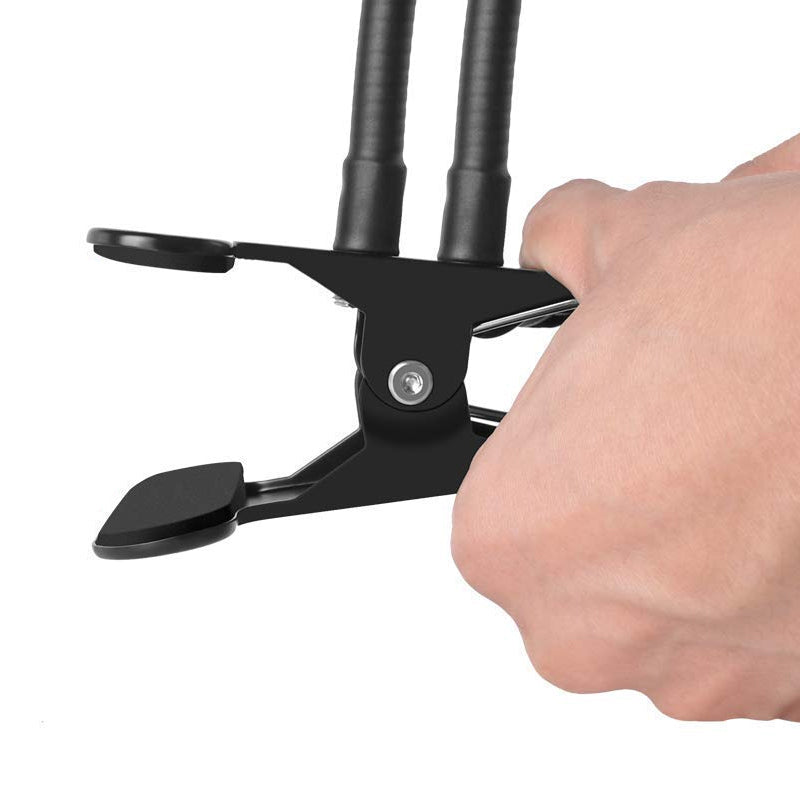 Flexible Clip-on Photography Selfie Ring Light with Adjustable Brightness - The Grand Bazaar of Australia