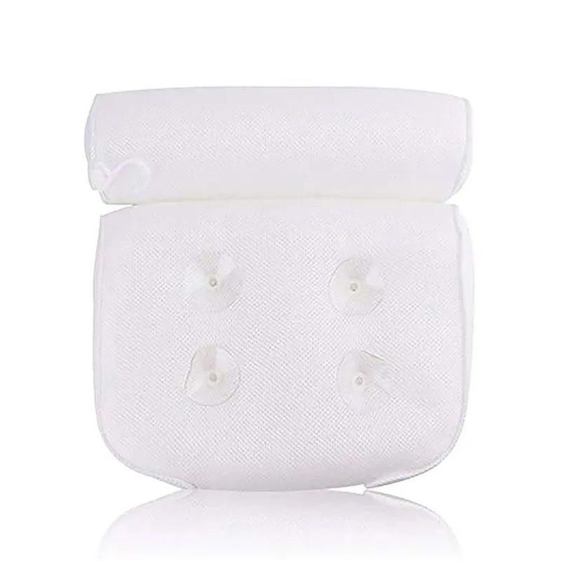 3D Mesh Soft Spa Bath Pillow for Bath Tub with Anti-Slip Suction Cups - The Grand Bazaar of Australia