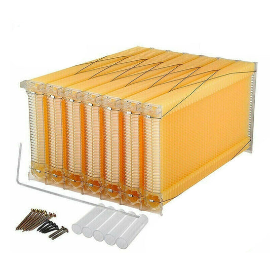 7 Pcs Unassembled Sheets Beehive Wooden Frames Beekeeping Supplies - The Grand Bazaar of Australia