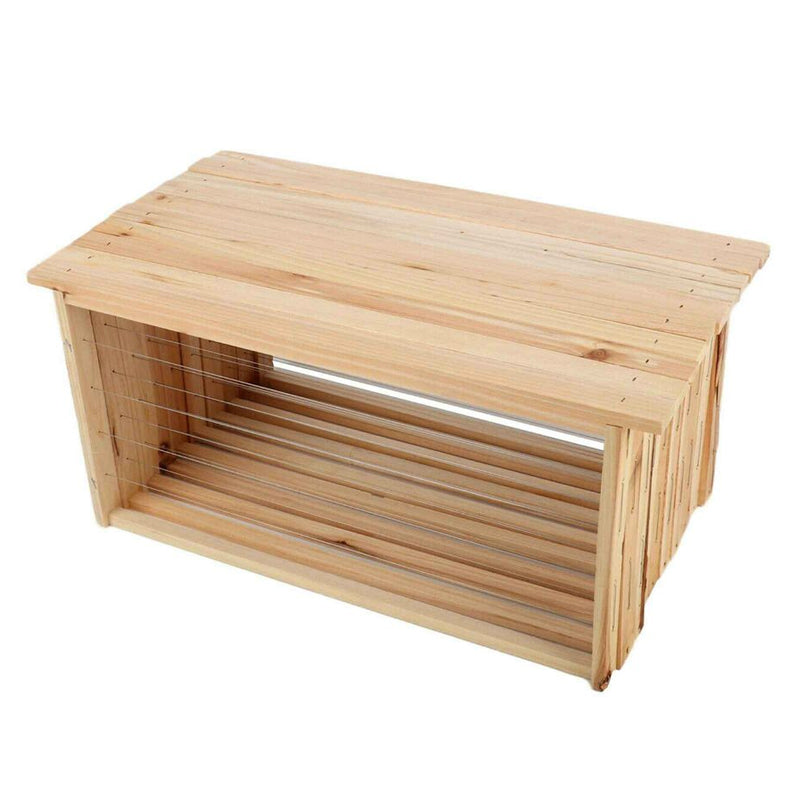 10 Pcs Unwaxed Assembled Wired Wooden Frames Beekeeping Supplies - The Grand Bazaar of Australia