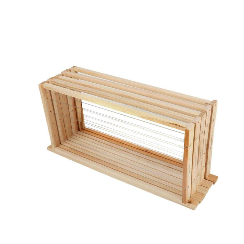 10 Pcs Unwaxed Assembled Wired Wooden Frames Beekeeping Supplies - The Grand Bazaar of Australia