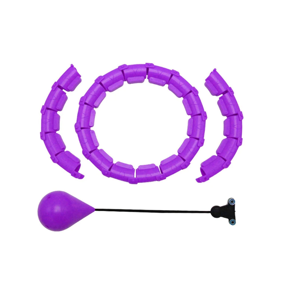 24 Knots Fitness Smart Hula Hoop Detachable Weighted Hoops - The Grand Bazaar of Australia