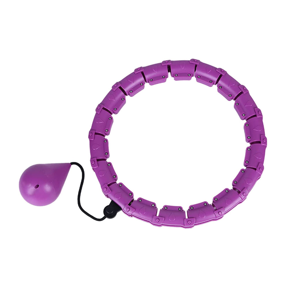 24 Knots Fitness Smart Hula Hoop Detachable Weighted Hoops - The Grand Bazaar of Australia