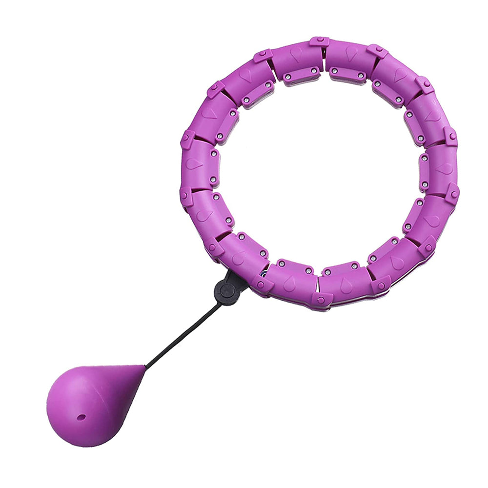 24 Knots Fitness Smart Hula Hoop Detachable Weighted Hoops - The Grand Bazaar of Australia