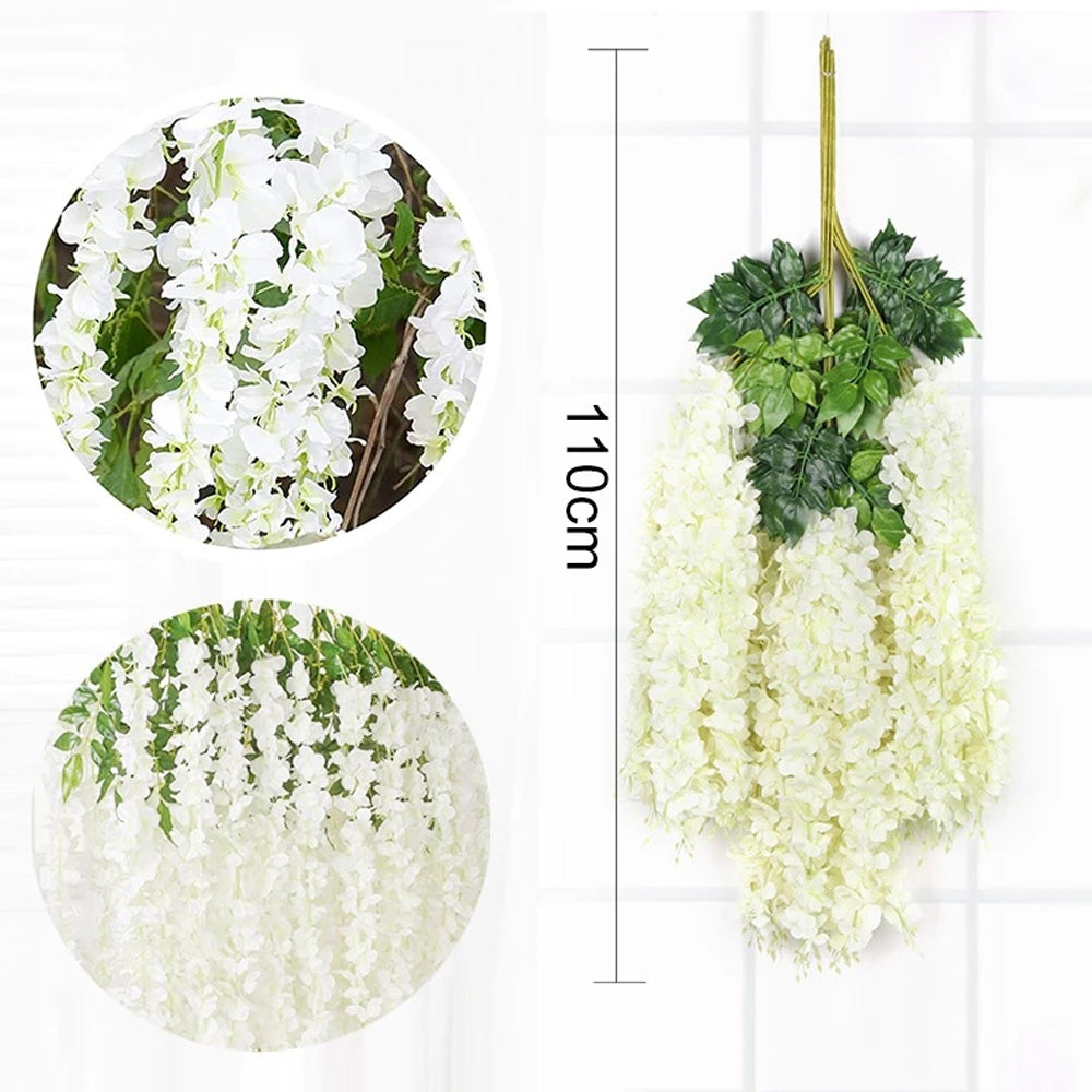 Artificial Hanging Silk Garland Vine Flowers Garden Decoration - The Grand Bazaar of Australia
