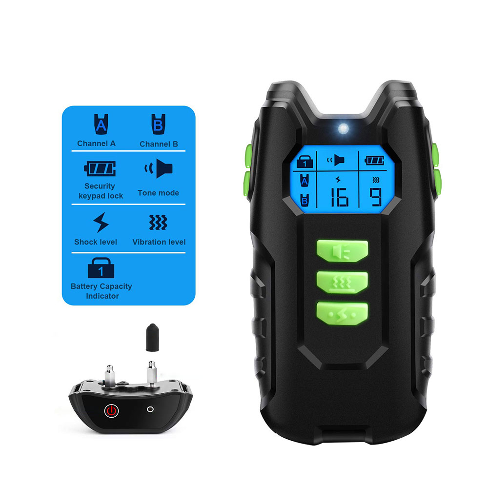 Dog Training Collar Compact Anti Barking Remote Control Stop Bark Waterproof - The Grand Bazaar of Australia