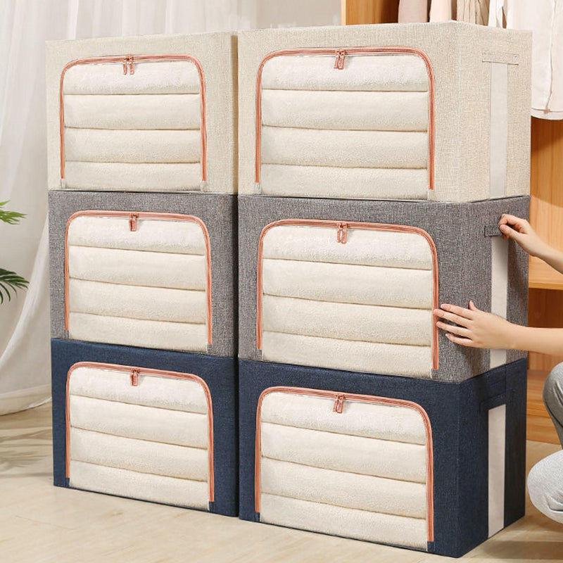 Large Capacity Foldable and Stackable Oxford Cloth Closet Organizer - The Grand Bazaar of Australia
