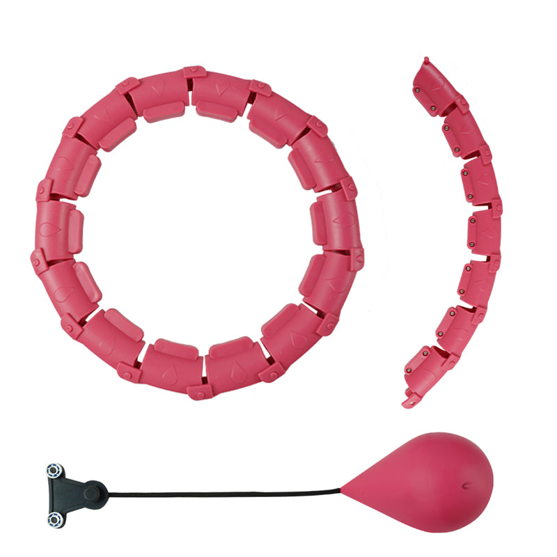 24 Section Adjustable Abdominal Weighted Hula Hoop - Available in 2 Colors - The Grand Bazaar of Australia