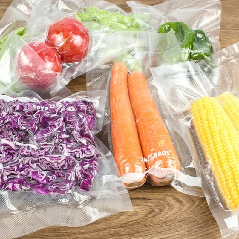 100pcs Clear Food Grade Pre-Cut Food Saver Vacuum Sealer Bags - The Grand Bazaar of Australia
