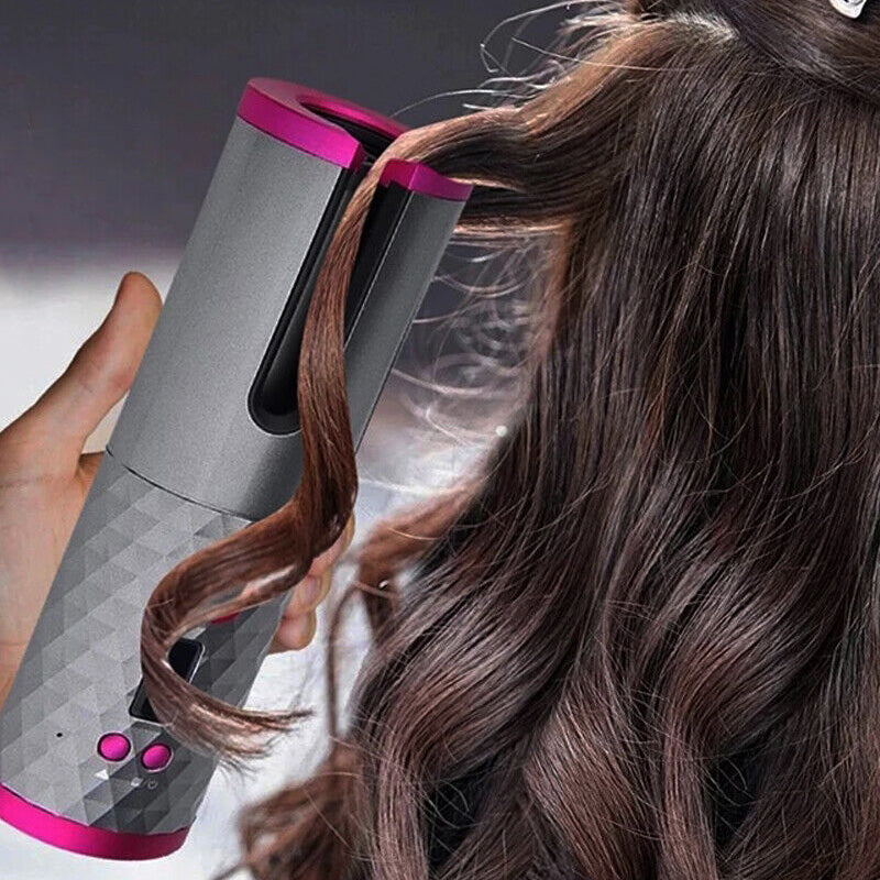 Portable Cordless Auto-Rotating Hair Curler - USB Rechargeable - The Grand Bazaar of Australia