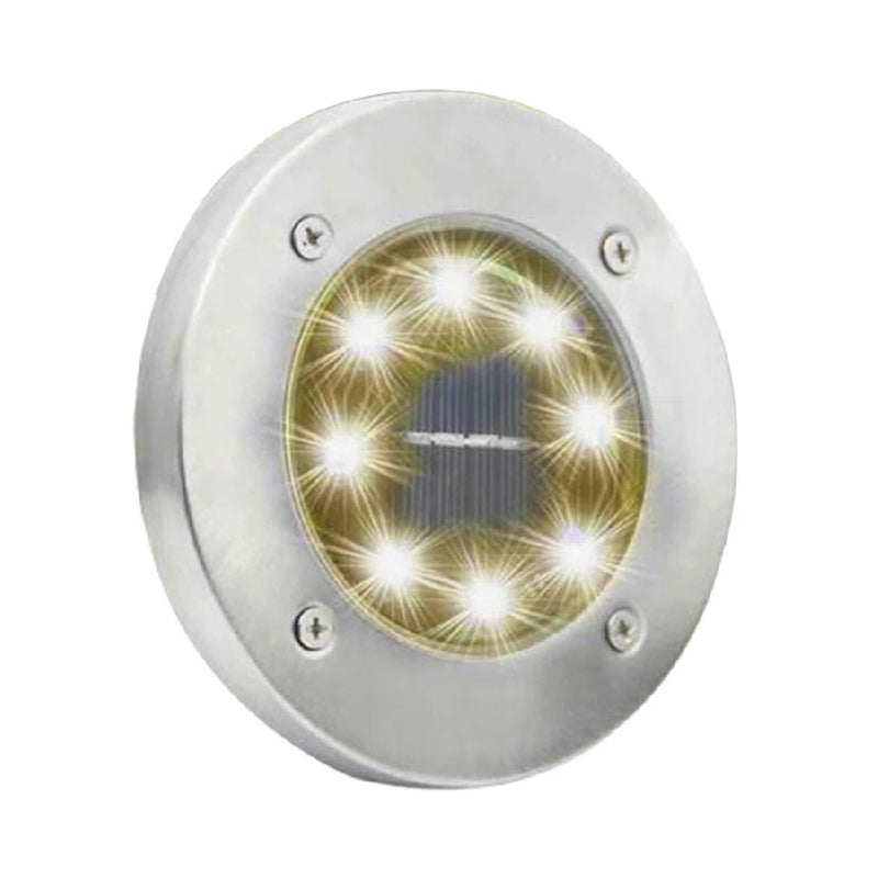 8-LEDS Waterproof Solar Ground Garden Lights - The Grand Bazaar of Australia