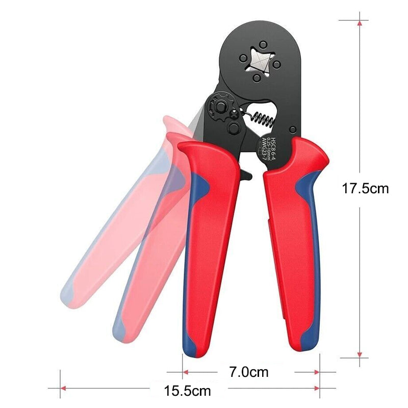 1200 Ferrule Wire End Terminal Ratchet Crimping Plier Kit - The Grand Bazaar of Australia