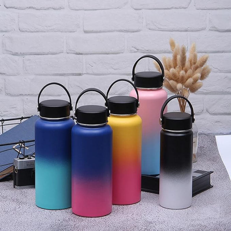 32/40oz Stainless Steel Vacuum Insulated Gradient Thermos Water Bottle - The Grand Bazaar of Australia