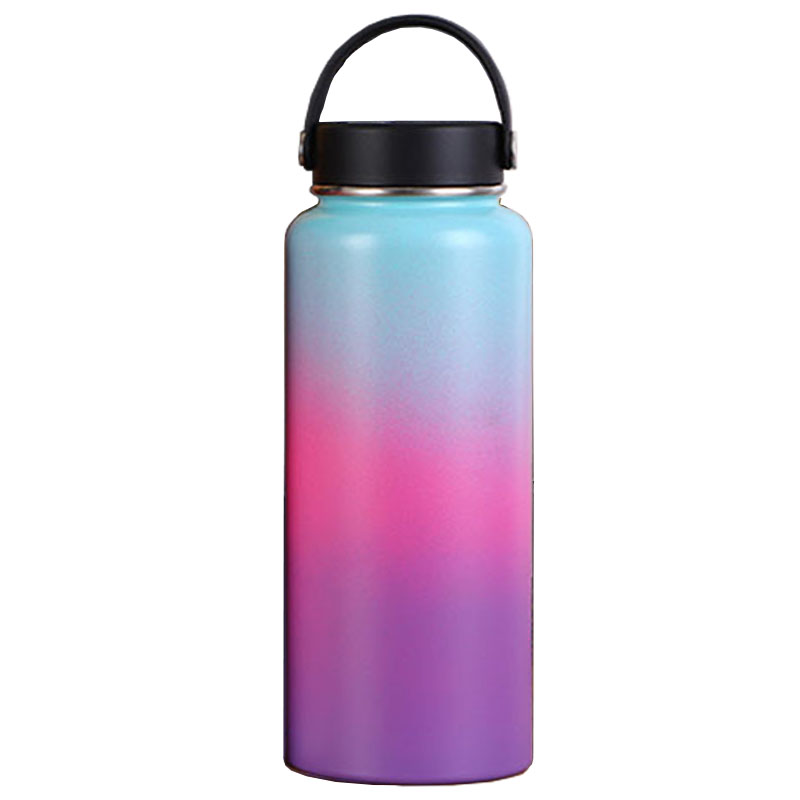 32/40oz Stainless Steel Vacuum Insulated Gradient Thermos Water Bottle - The Grand Bazaar of Australia