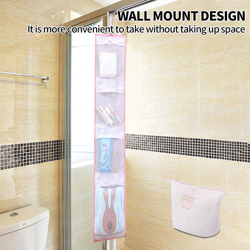 Portable Reusable Bath Hanging Mesh Bag Organizer for Toiletry Storage - The Grand Bazaar of Australia