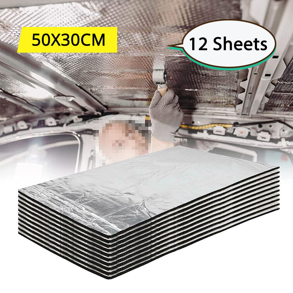 Heat Sound Deadening Insulation Mat Deadener Pad Car Auto Shield Cover - Available in 3 Sizes - The Grand Bazaar of Australia