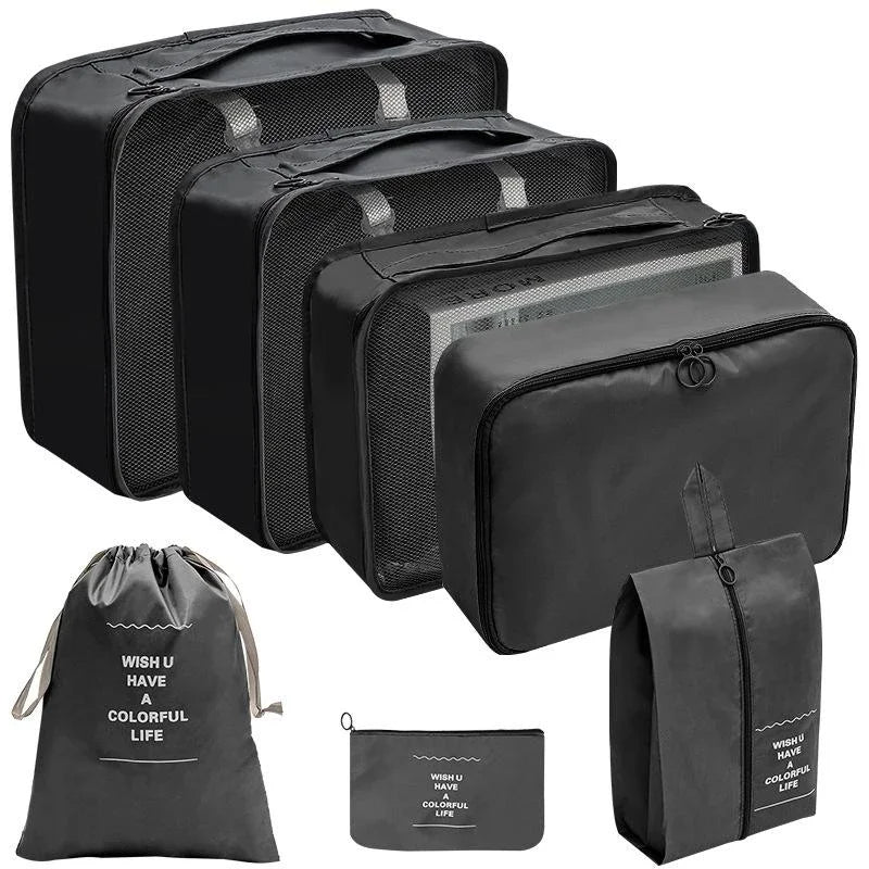 Travel Organizer Storage Bags Suitcase Packing Cubes Set - The Grand Bazaar of Australia