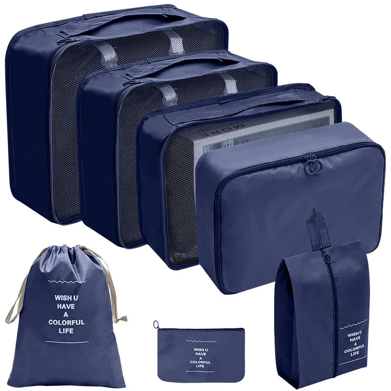 Travel Organizer Storage Bags Suitcase Packing Cubes Set - The Grand Bazaar of Australia