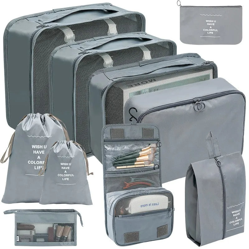 Travel Organizer Storage Bags Suitcase Packing Cubes Set - The Grand Bazaar of Australia
