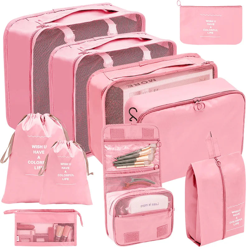 Travel Organizer Storage Bags Suitcase Packing Cubes Set - The Grand Bazaar of Australia