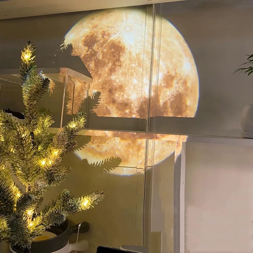 USB-Rechargeable LED Moon Projector for Bedroom Décor & Birthday Gift - The Grand Bazaar of Australia