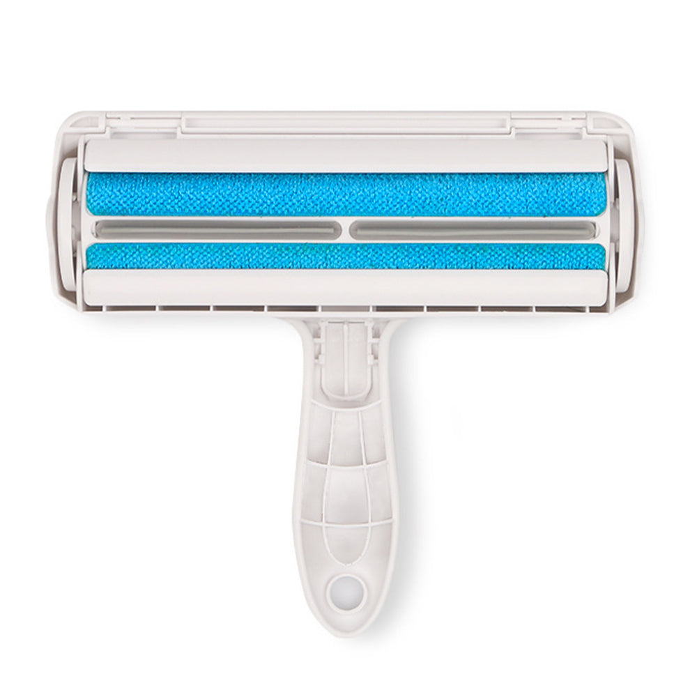 One-Handed Lint Removal Pet Hair Remover Roller - Blue - The Grand Bazaar of Australia