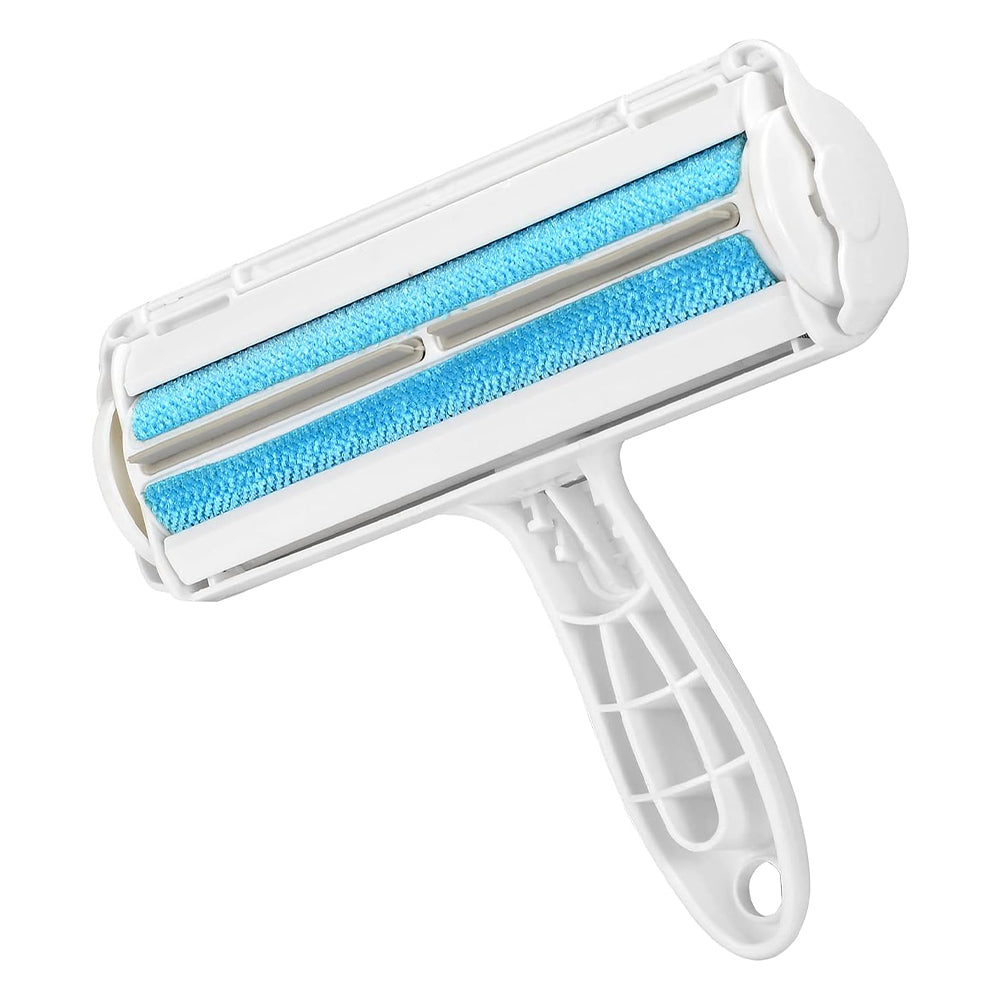 One-Handed Lint Removal Pet Hair Remover Roller - Blue - The Grand Bazaar of Australia