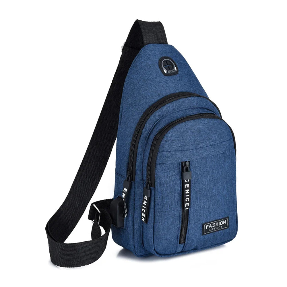 Men's Fashion Trend Oxford Cloth Casual Waterproof Messenger Shoulder Bag - The Grand Bazaar of Australia