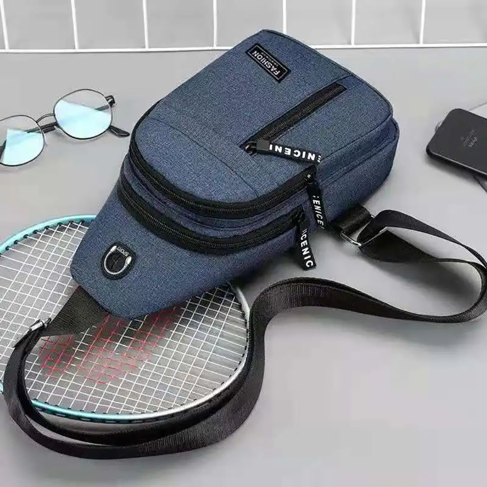 Men's Fashion Trend Oxford Cloth Casual Waterproof Messenger Shoulder Bag - The Grand Bazaar of Australia