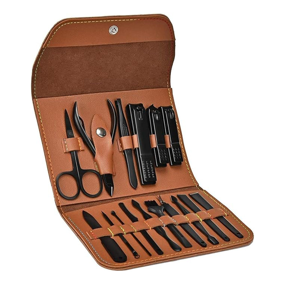 4/16pcs High-quality Steel Professional Nail Cutters Tools with Travel Case Kit - The Grand Bazaar of Australia