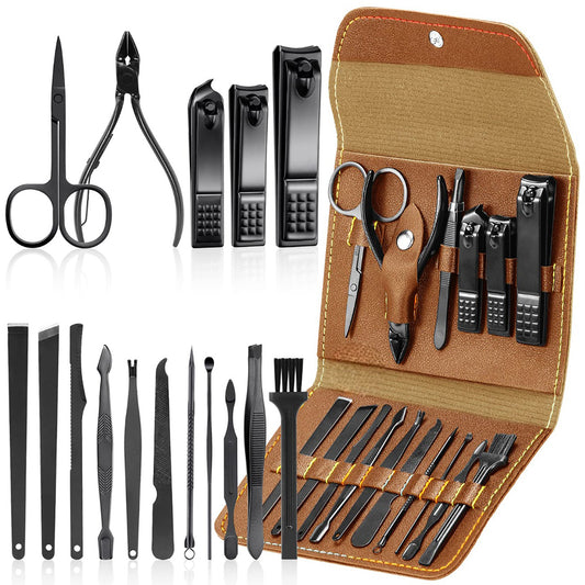 4/16pcs High-quality Steel Professional Nail Cutters Tools with Travel Case Kit - The Grand Bazaar of Australia