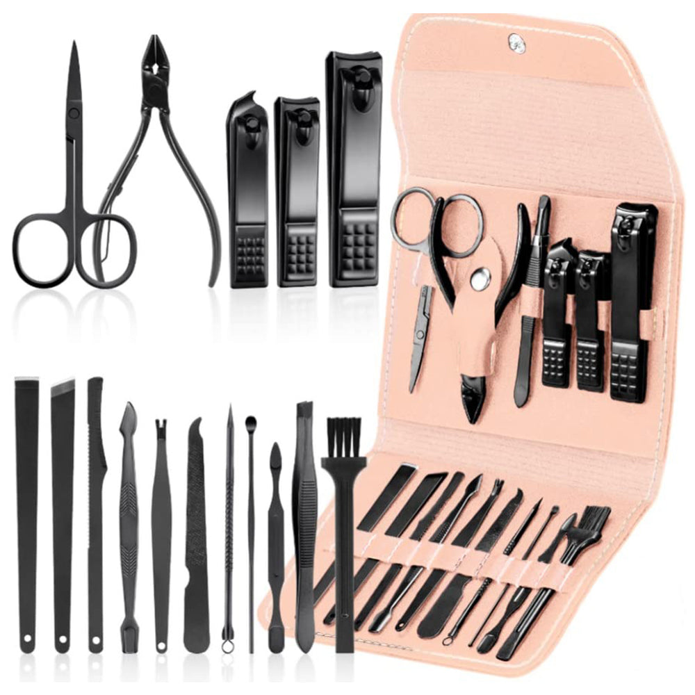 4/16pcs High-quality Steel Professional Nail Cutters Tools with Travel Case Kit - The Grand Bazaar of Australia