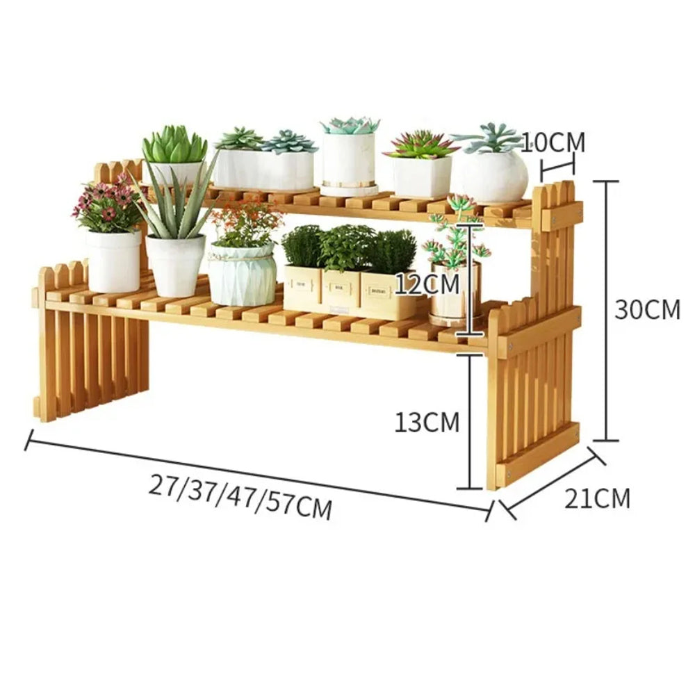 Plant-Inspired Multi-Level Storage Rack for Indoor or Balcony Areas - The Grand Bazaar of Australia