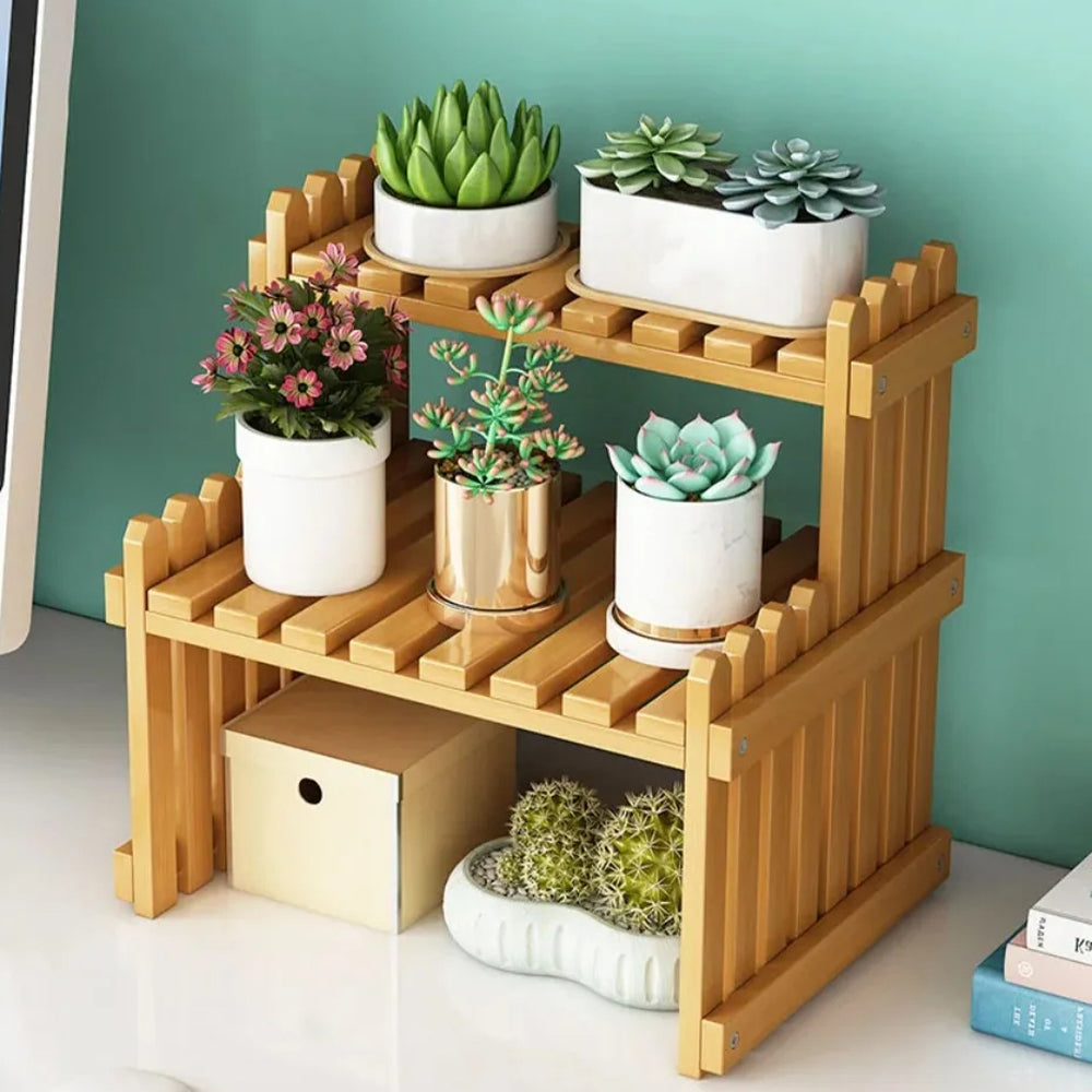 Plant-Inspired Multi-Level Storage Rack for Indoor or Balcony Areas - The Grand Bazaar of Australia