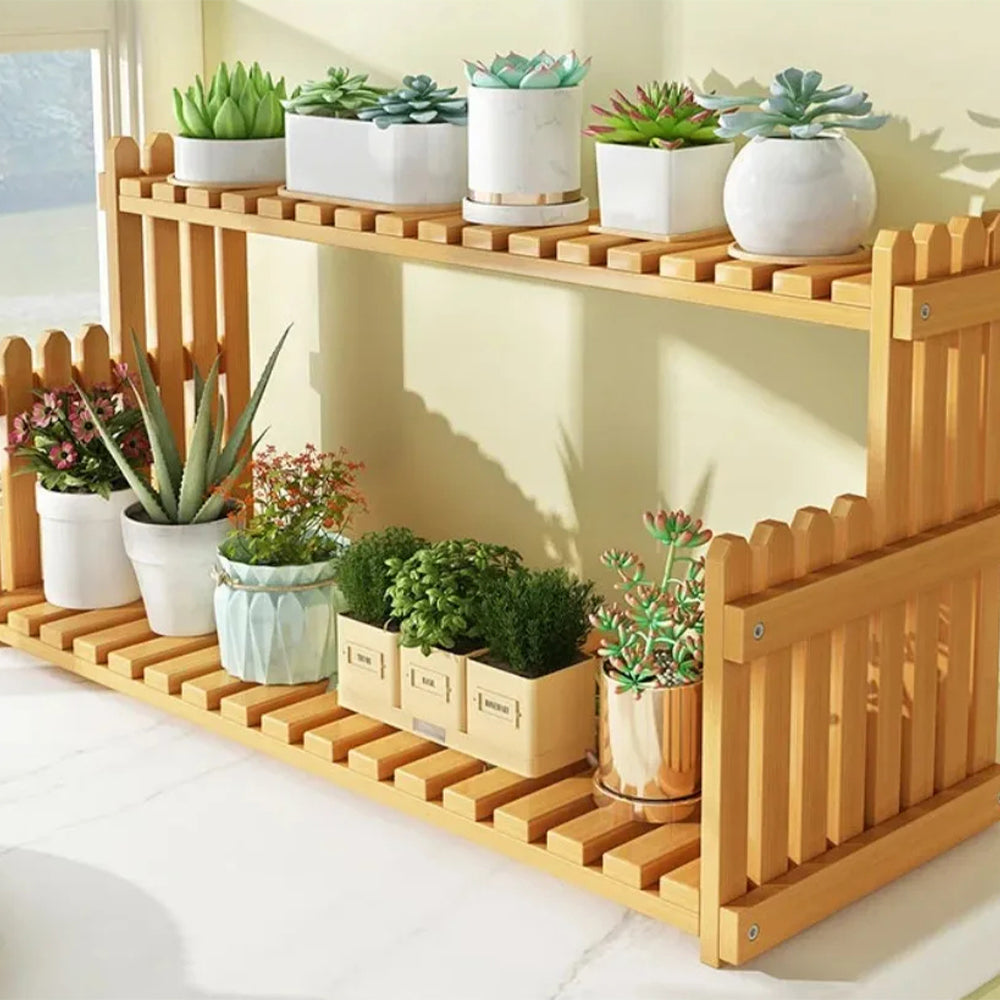 Plant-Inspired Multi-Level Storage Rack for Indoor or Balcony Areas - The Grand Bazaar of Australia