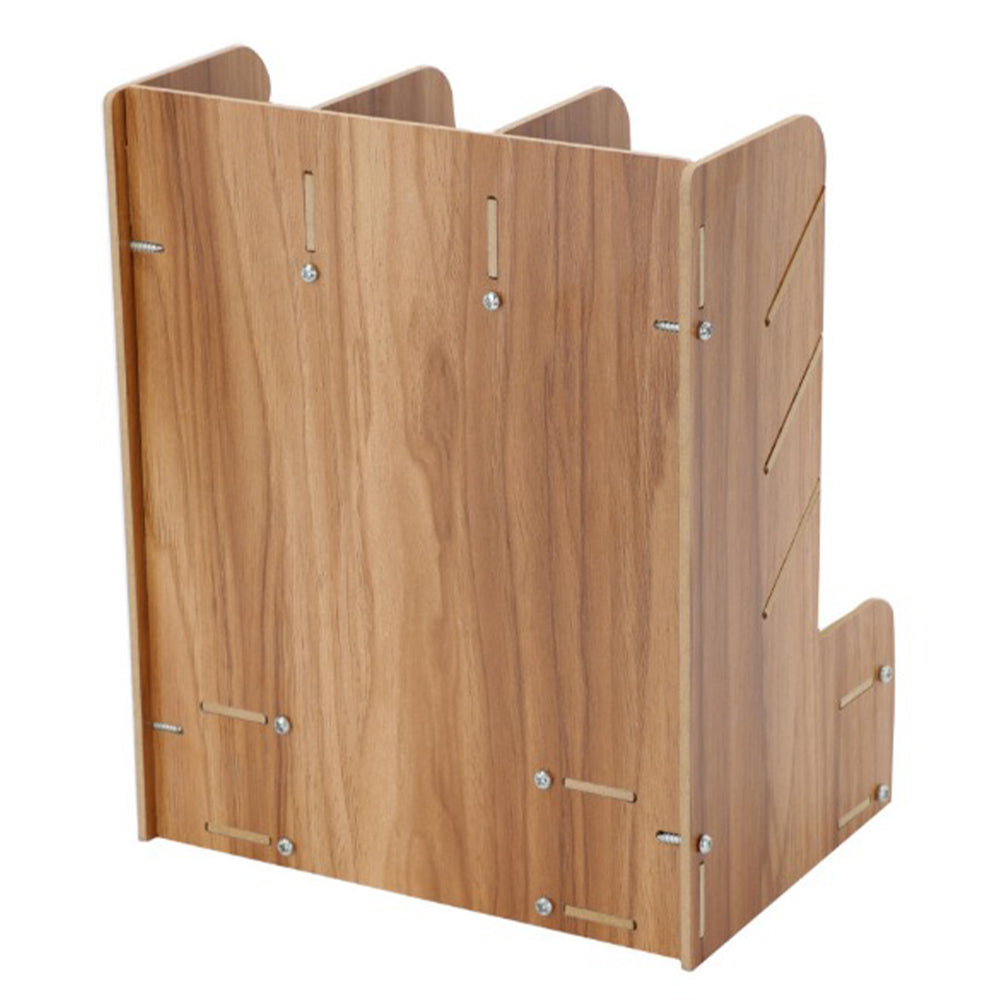 Wooden Desk Organizer Student Stationery Storage Box - The Grand Bazaar of Australia
