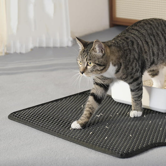 Waterproof Double Layer Cat Litter Mat Non-Slip Scratch Pad - The Grand Bazaar of Australia