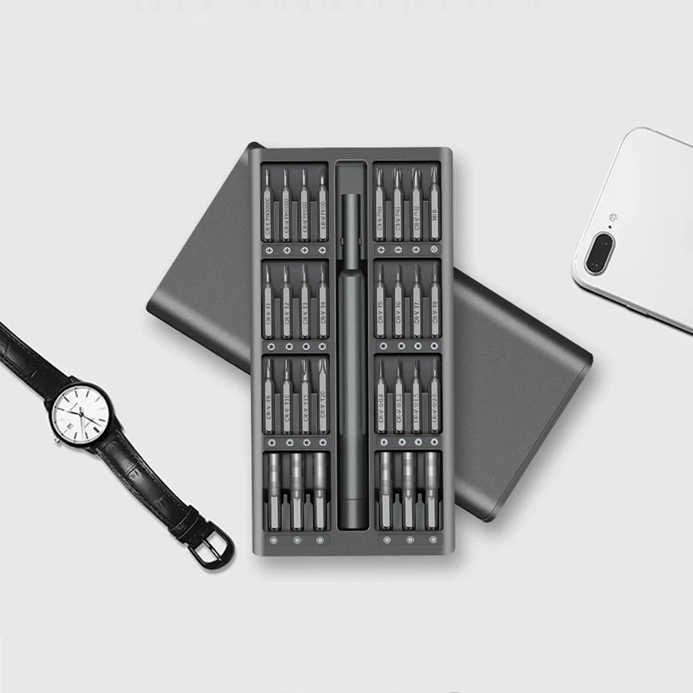 Precision 63-in-1 Magnetic Screwdriver Set for Repair and Maintenance - The Grand Bazaar of Australia