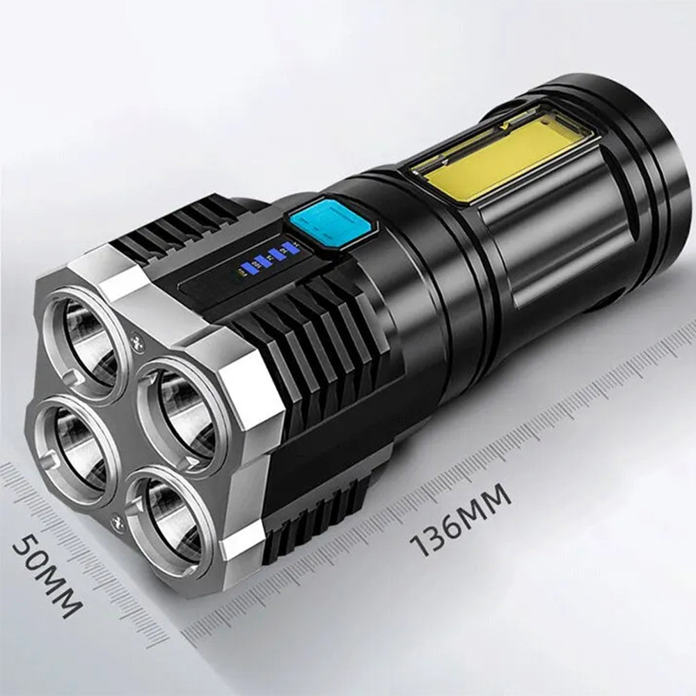 High Power Rechargeable LED Camping Torch - The Grand Bazaar of Australia
