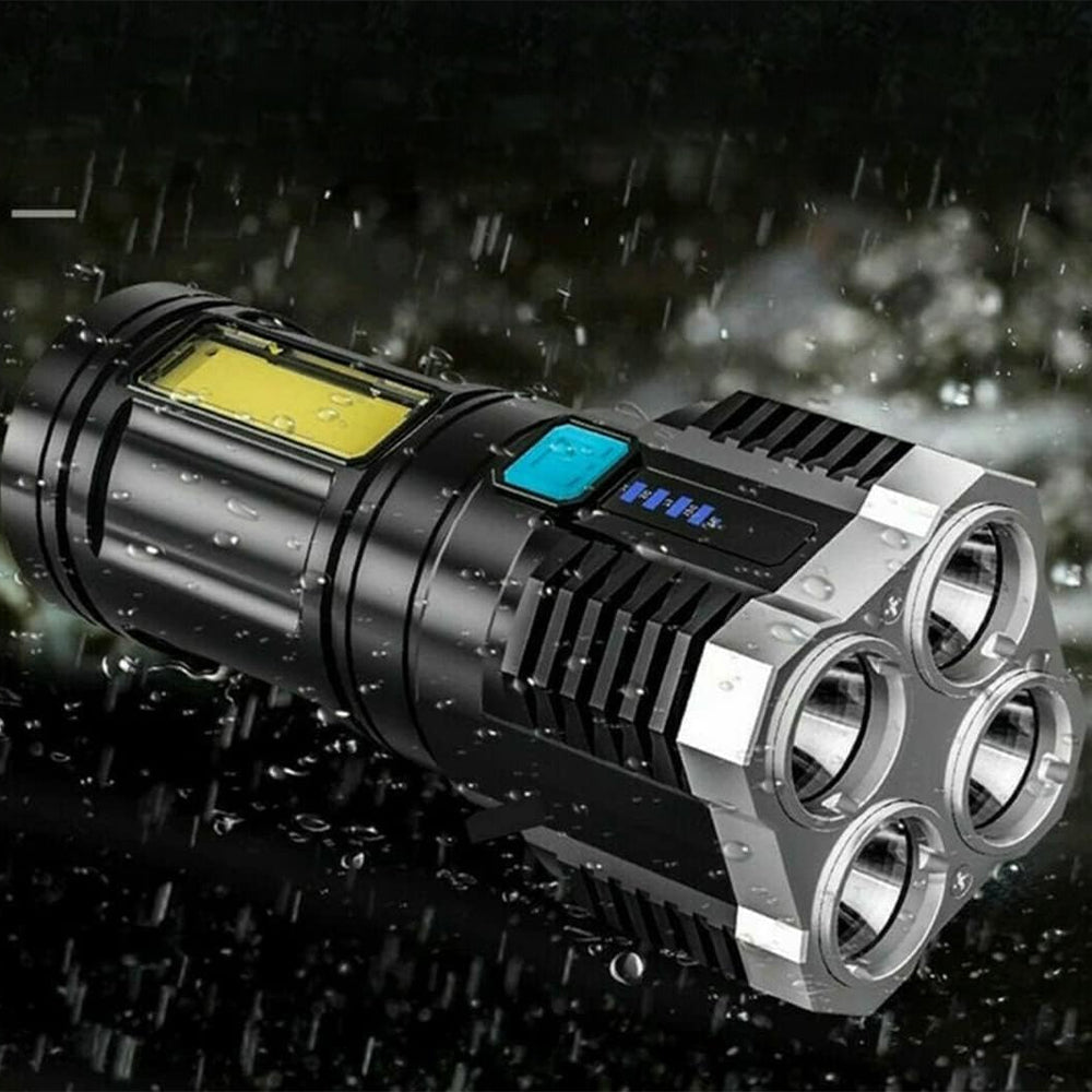 High Power Rechargeable LED Camping Torch - The Grand Bazaar of Australia