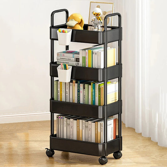 Versatile Rolling Storage Cart with Multiple Shelves and Wheels - The Grand Bazaar of Australia